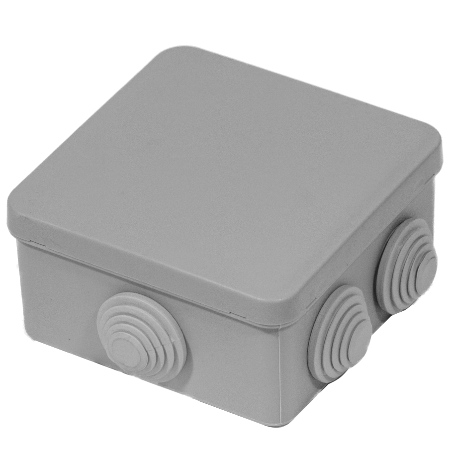 Коробка розподільна зовнішня квадратна (85х85х40) IP54, UEA