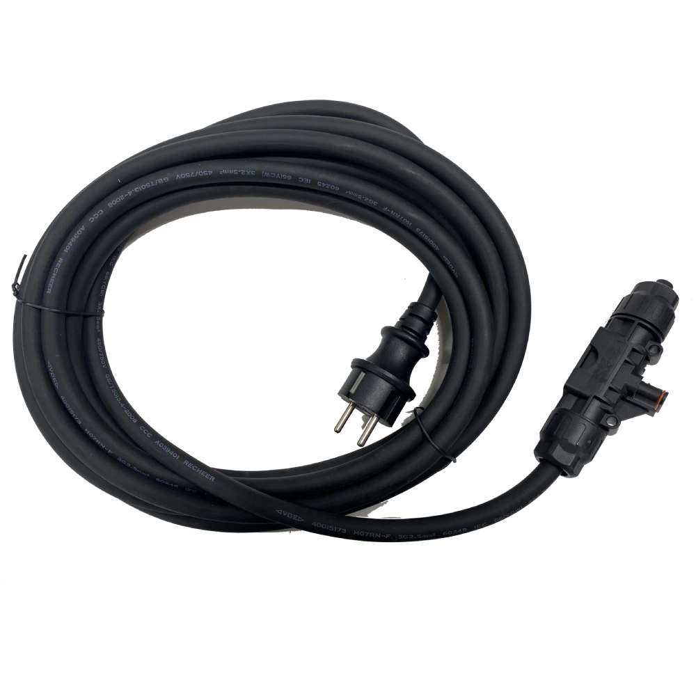 Кабель HYXiPOWER PC-EU-2.5mm²-5m Balcony PV AC Cable for EU