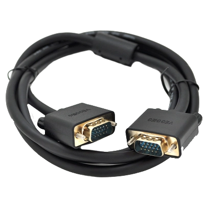 Кабель VEGGIEG VG-3 VGA 3 + 6 (тато-тато) OD-6.5мм 1 ферит