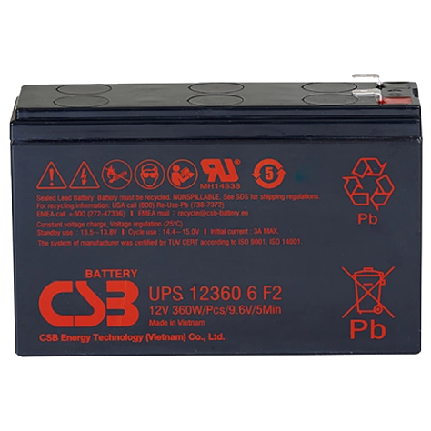 Акумуляторна батарея CSB UPS123606F2/F1 12V6Ah