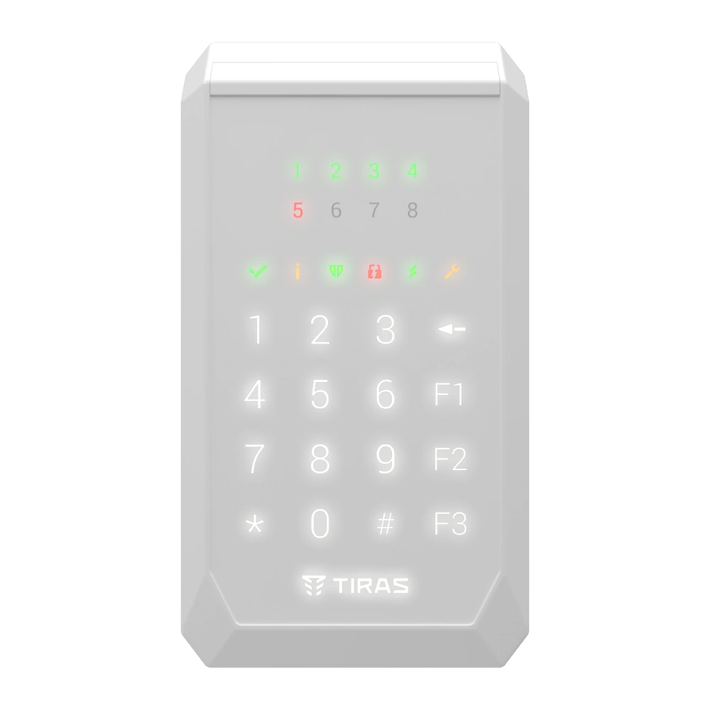 Клавіатура Tiras K-PAD8 (white)