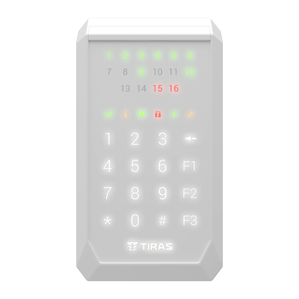 Клавіатура Тірас Tiras K-PAD16 (white)