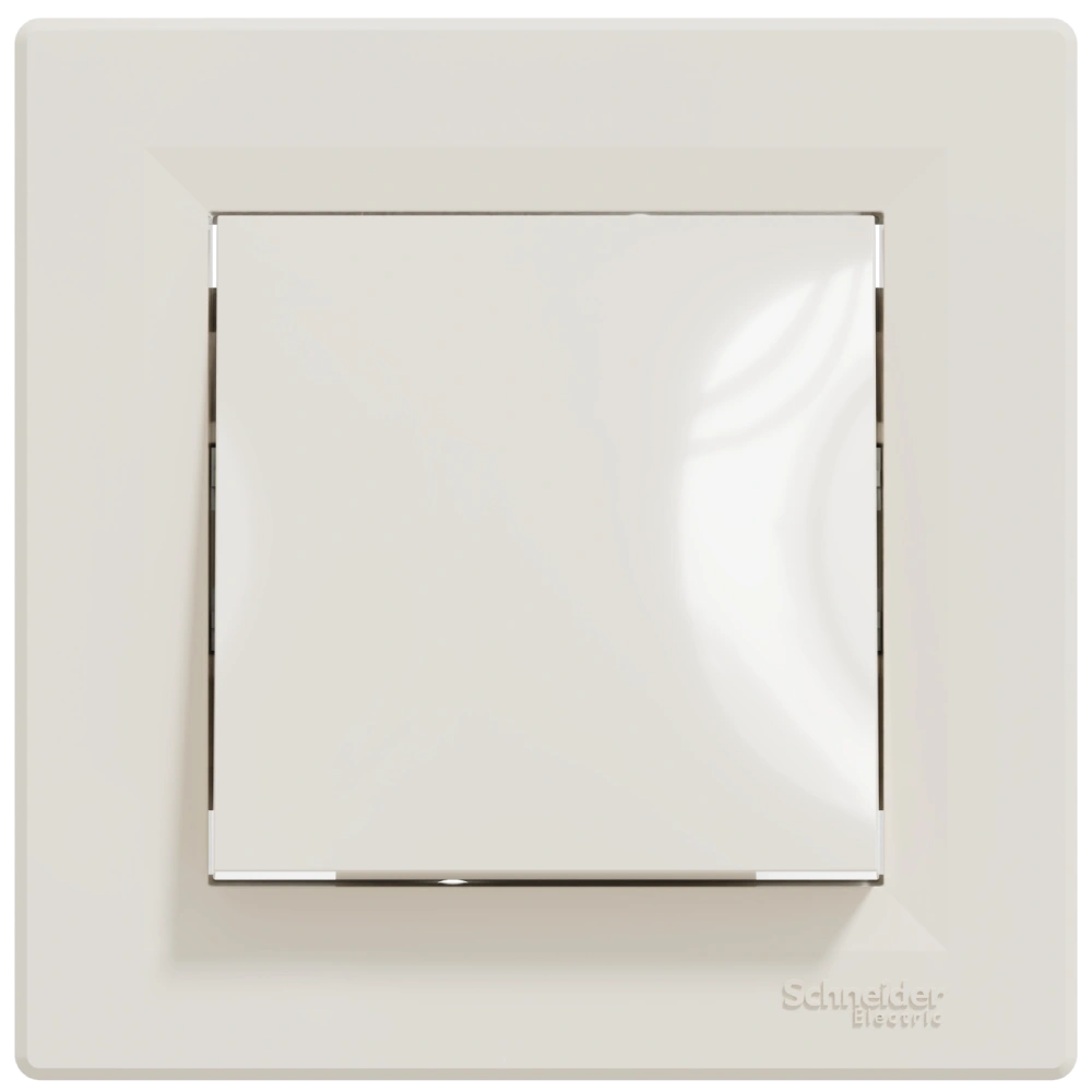 Перемикач одноклавішний самозатискний Schneider Electric Asfora EPH0400123
