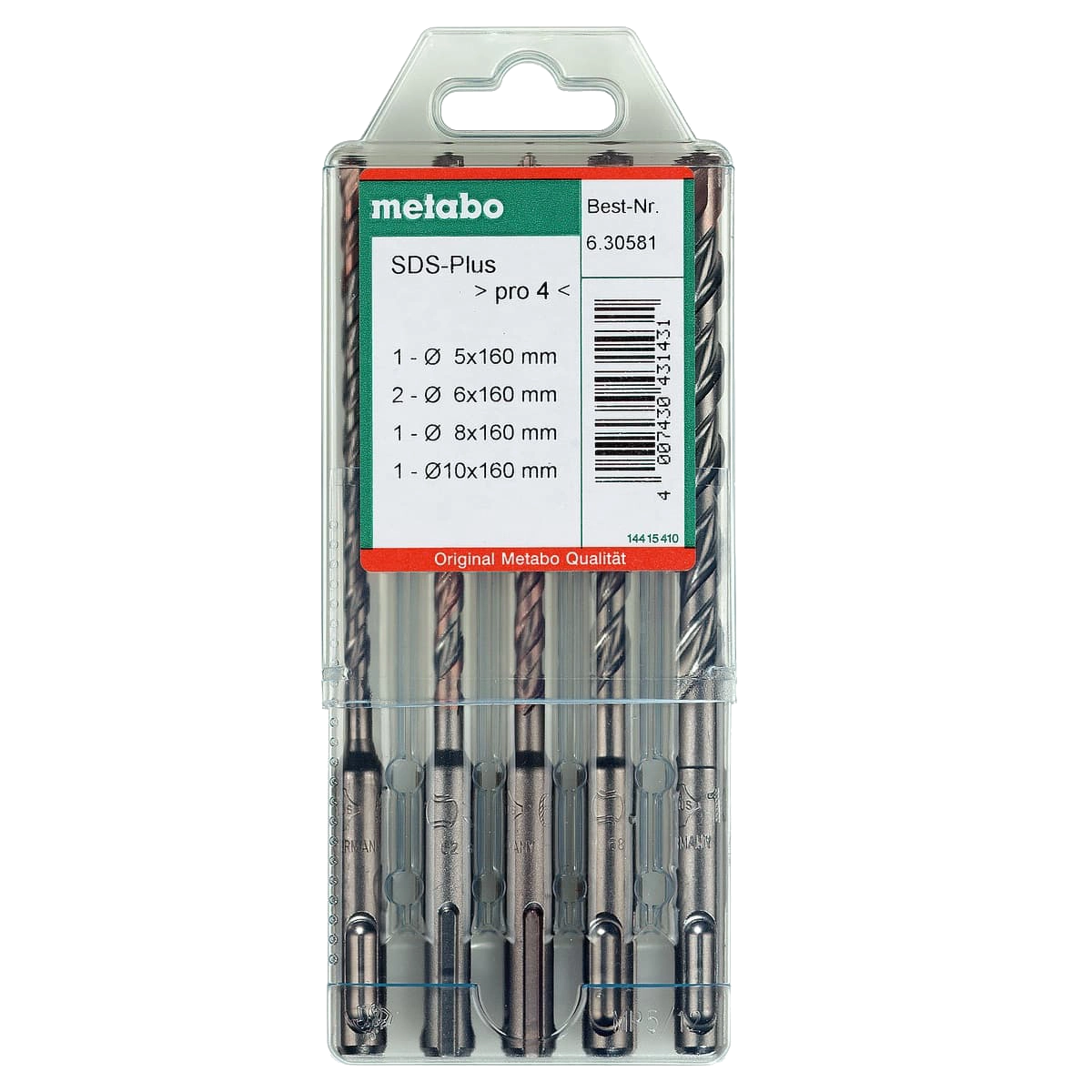 Набір бурів Metabo SDS-Plus Pro