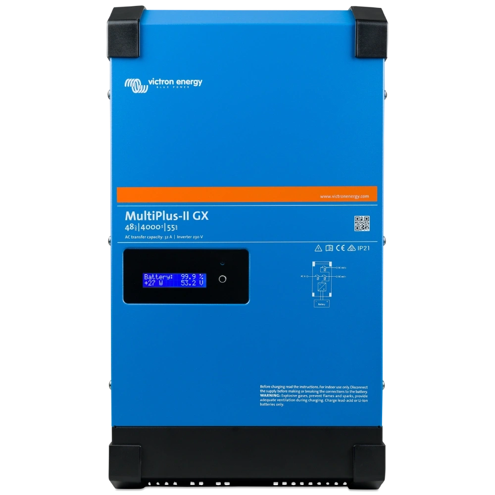 Інвертор Victron Energy VictronEnergy MultiPlus-II 48/4k5/55-32 GX 230V однофазний ч