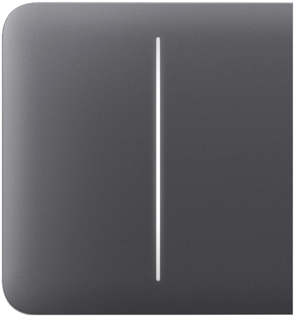 Кнопка Ajax SideButton (2-gang) graphite