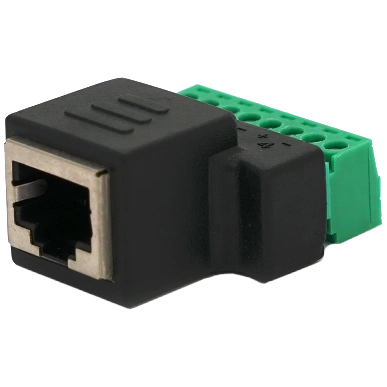 Роз'єм Voltronic RJ-45(F) (8 контактів) з клемами під кабель