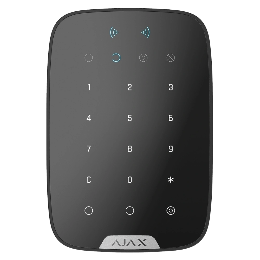 Superior Keypad Plus black Jeweller Ajax