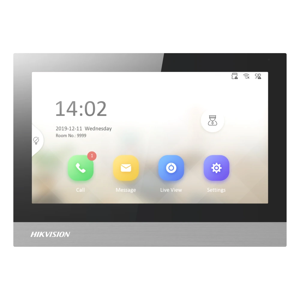 Відеодомофон Hikvision DS-KH8380-WTE1/Flush
