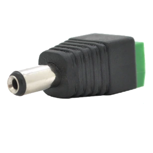 Роз'єм Тато Voltronic DC-M (D 5,5x2,1(2,5мм)) з клемами під кабель
