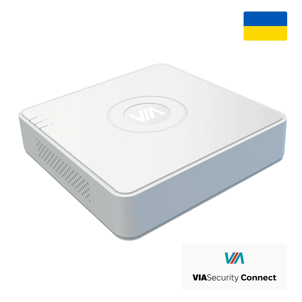 Відеореєстратор VIASecurity VIA Security VIA-NVR04V1Q 4-канальний