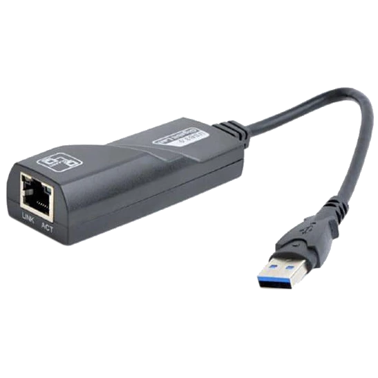 Адаптер з USB на Gigabit Ethernet Gembird NIC-U3-02