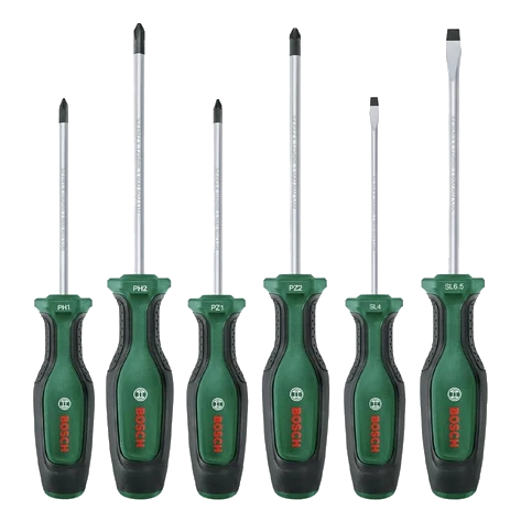 Набір викруток Bosch (1600A02BX7) PH/PZ/SL 6 шт