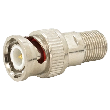 Роз'єм Voltronic BNC-M - F-F (зажим під ключ)