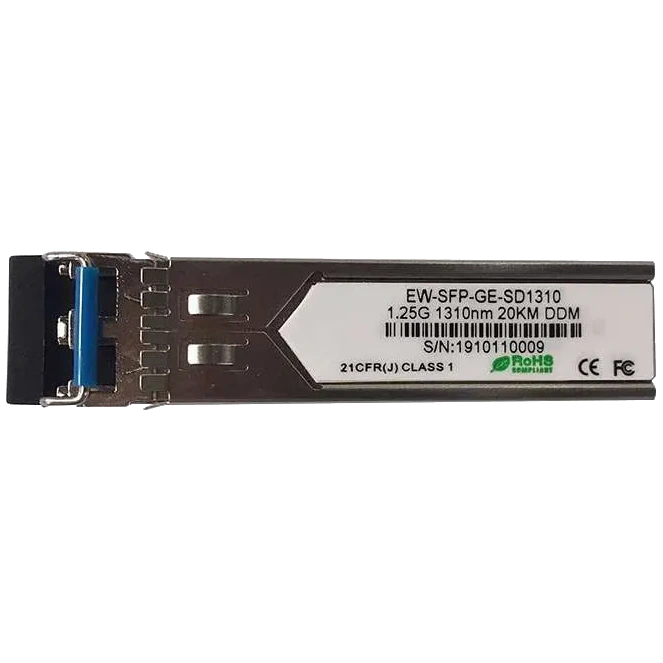 Модуль SFP Ewind EW-SFP-GE-SD1310 155M, Single-mode Dual Fiber, 1310nm, 20km,
