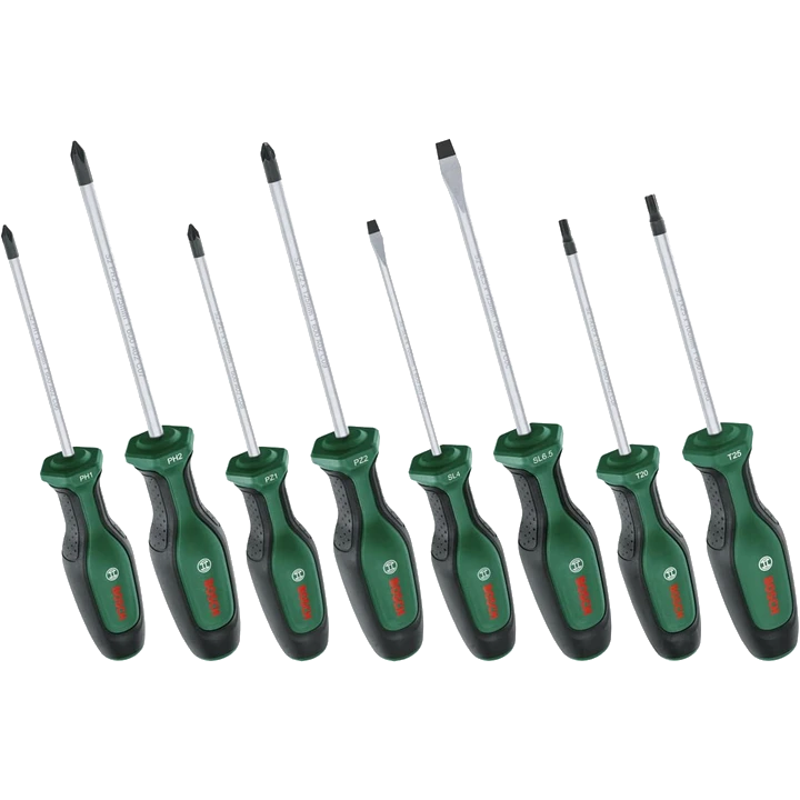 Набір викруток Bosch (1600A02BX8) PH/PZ/SL/Torx 8 шт