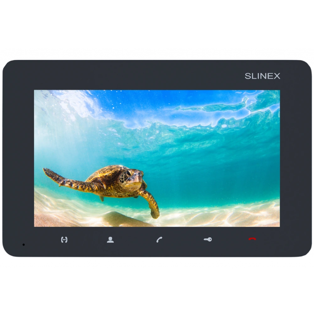 Відеодомофон 7" Slinex SM-07M (dark grey)