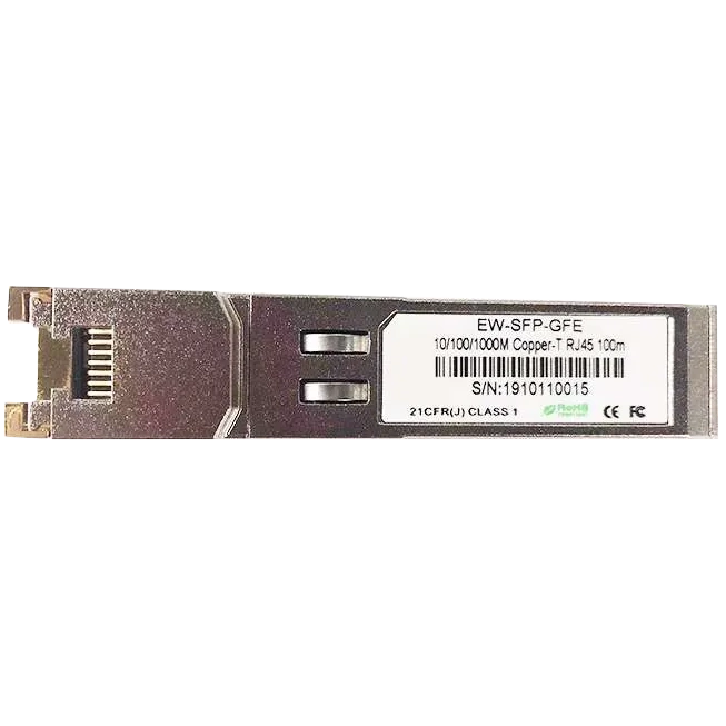 SFP-трансивер Ewind EW-SFP-GFE 1.25G, SFP port transform to 10/100/1000M * RJ45