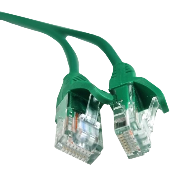 Патч-корд зелений 0.5м EServer UTP CAT5e