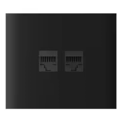 Фронтальна панель Ajax CenterCover (LAN) vertical Black