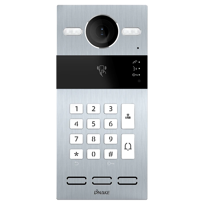 Виклична панель Dnake S213K/S SIP IP65, IK07 Silver