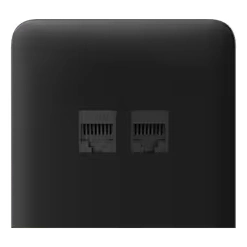 Фронтальна панель Ajax SideCover (LAN) vertical Black