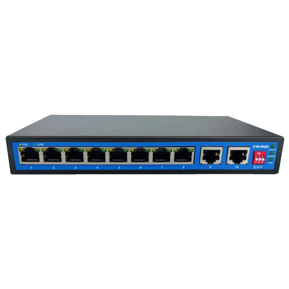 Комутатор 10 портів некерований Ewind EW-S1910G-DP PoE