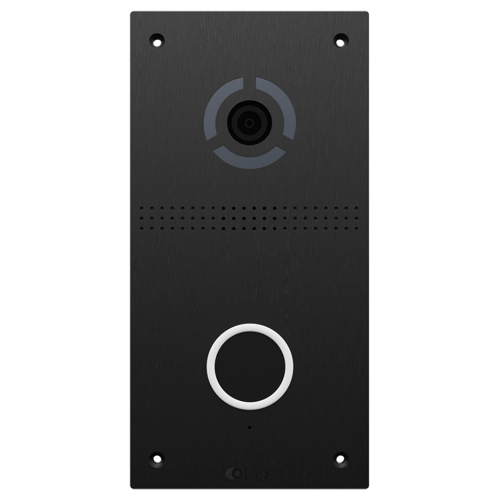 IP панель виклику з безконтактною кнопкою виклику Bas IP Bas-IP AV-05FD black