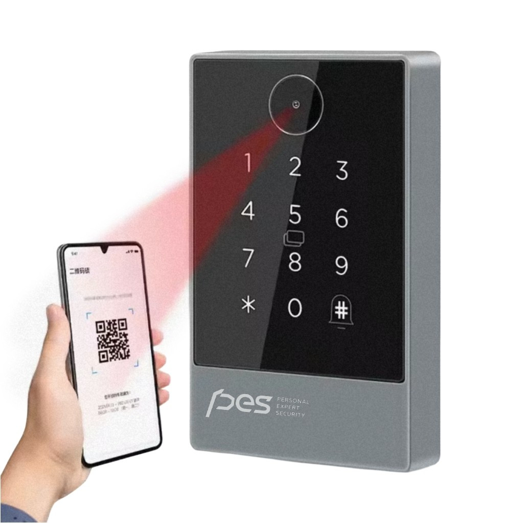Контролер доступу PES KeyPad з вбудованим зчитувачем QR-кодів — фото 2