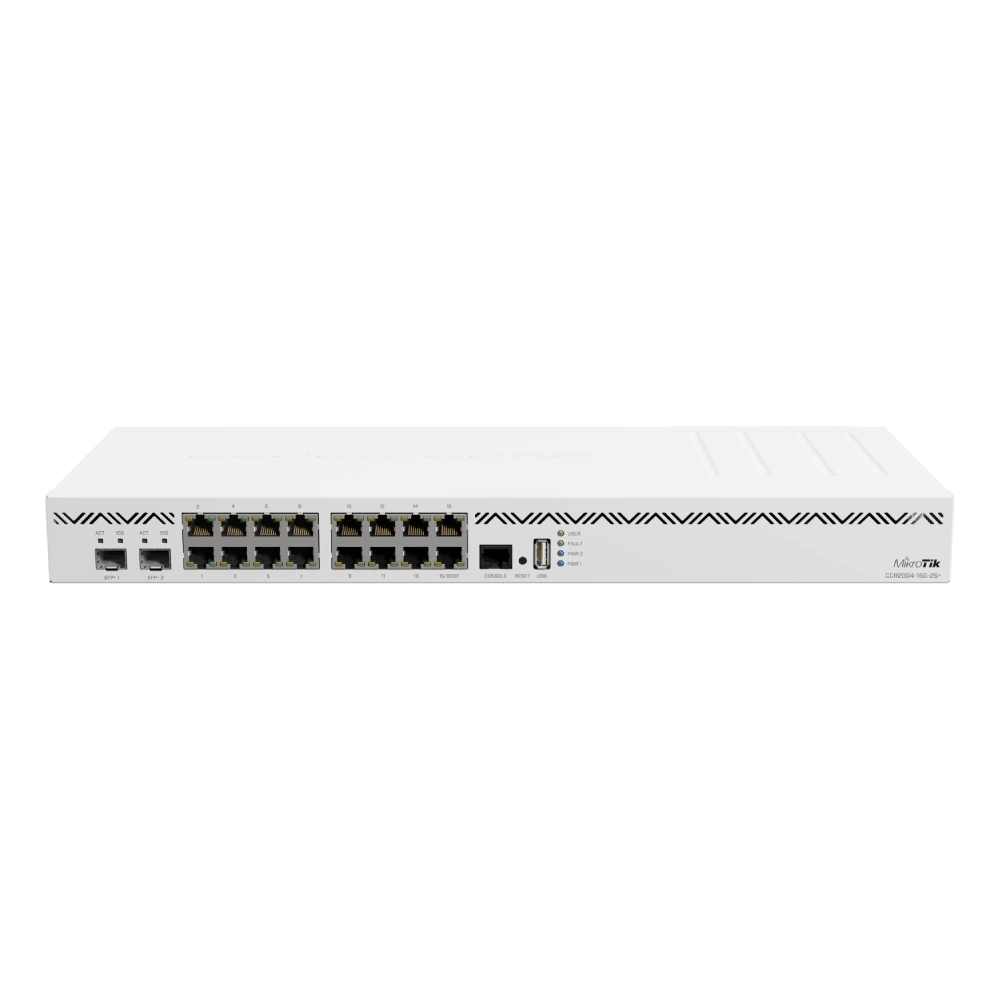 Маршрутизатор MikroTik CCR2004-16G-2S+ 18-портовий