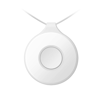 Бездротова портативна тривожна кнопка Hikvision DS-PDEBP1-EG2-WE