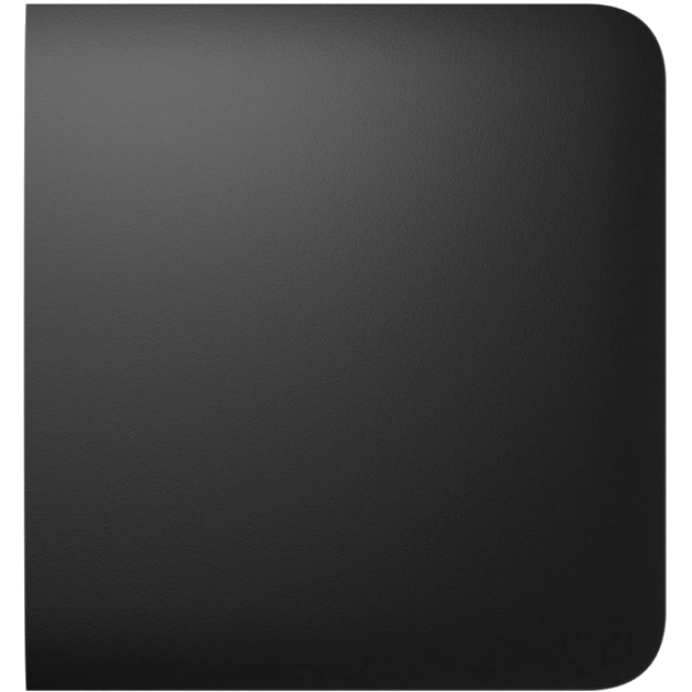 Бічна кнопка Ajax SideButton (1-gang/2-way) for LightSwitch black для одноклав