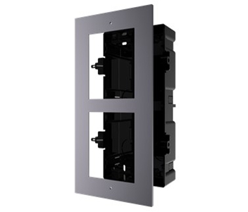Врізна монтажна рамка на 2 модулі Hikvision DS-KD-ACF2/Plastic