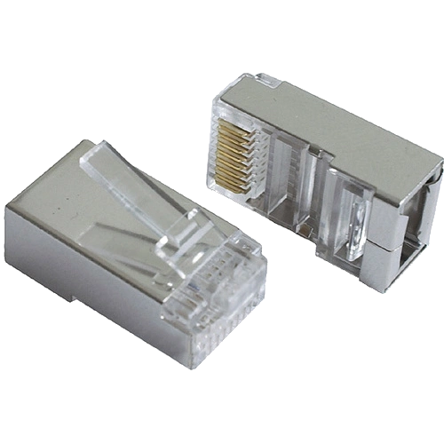 Конектор екранований RJ45 кат. 5e
