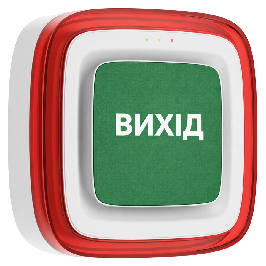 Cповіщувач Ajax EN54 FireProtect (Sounder/VAD) white пожежний світлозвуковий