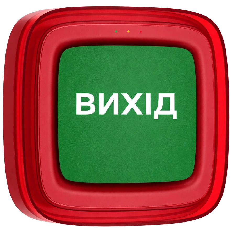 Cповіщувач Ajax EN54 FireProtect (Sounder/VAD) red пожежний світлозвуковий "