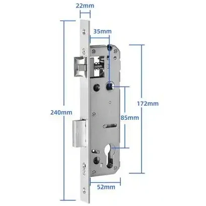 Врізна частина Seven LOCK 3585