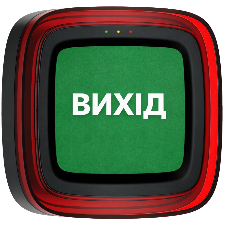 Cповіщувач Ajax EN54 FireProtect (Sounder/VAD) black пожежний світлозвуковий