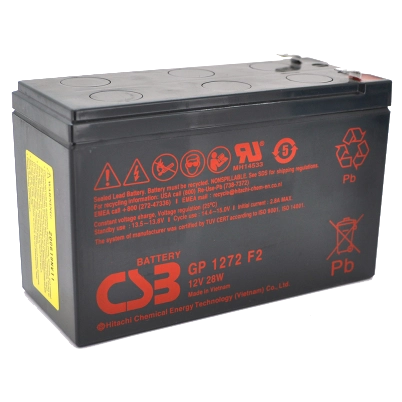 Акумуляторна батарея CSB GP1272F2 12В 7.2А•г