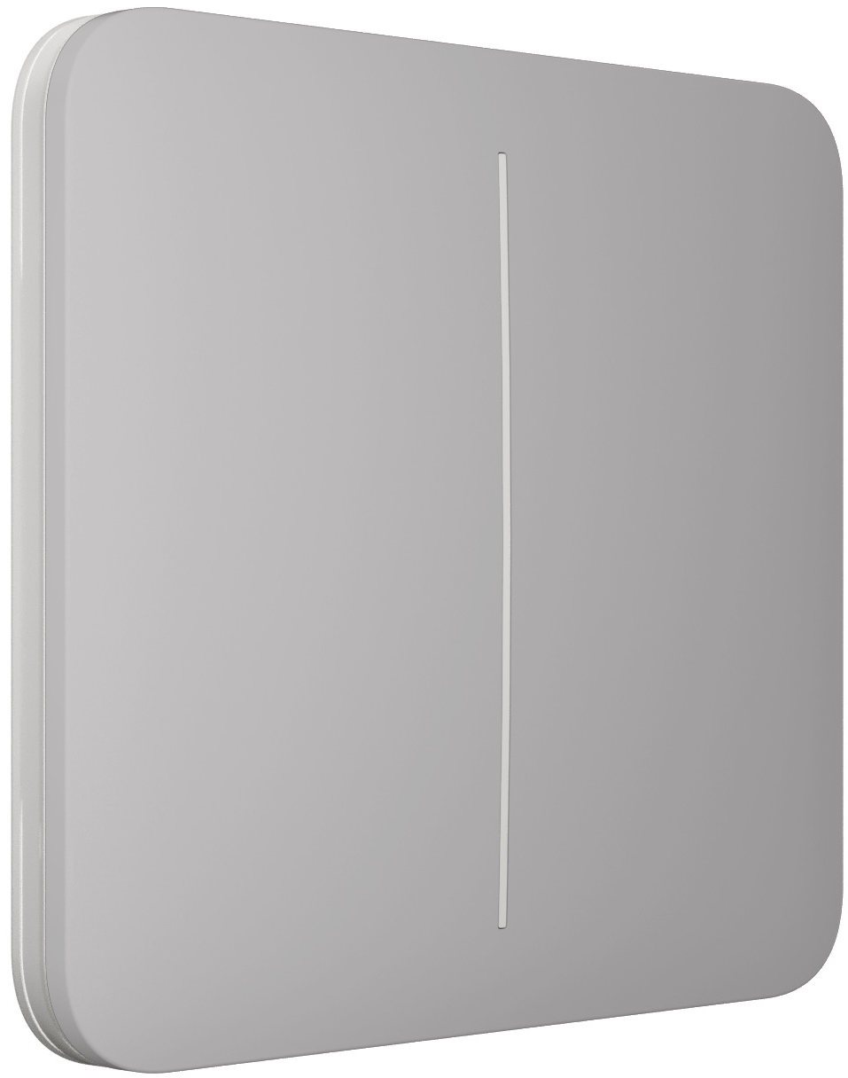 Вимикач Ajax LightSwitch 2-клавішний Fog