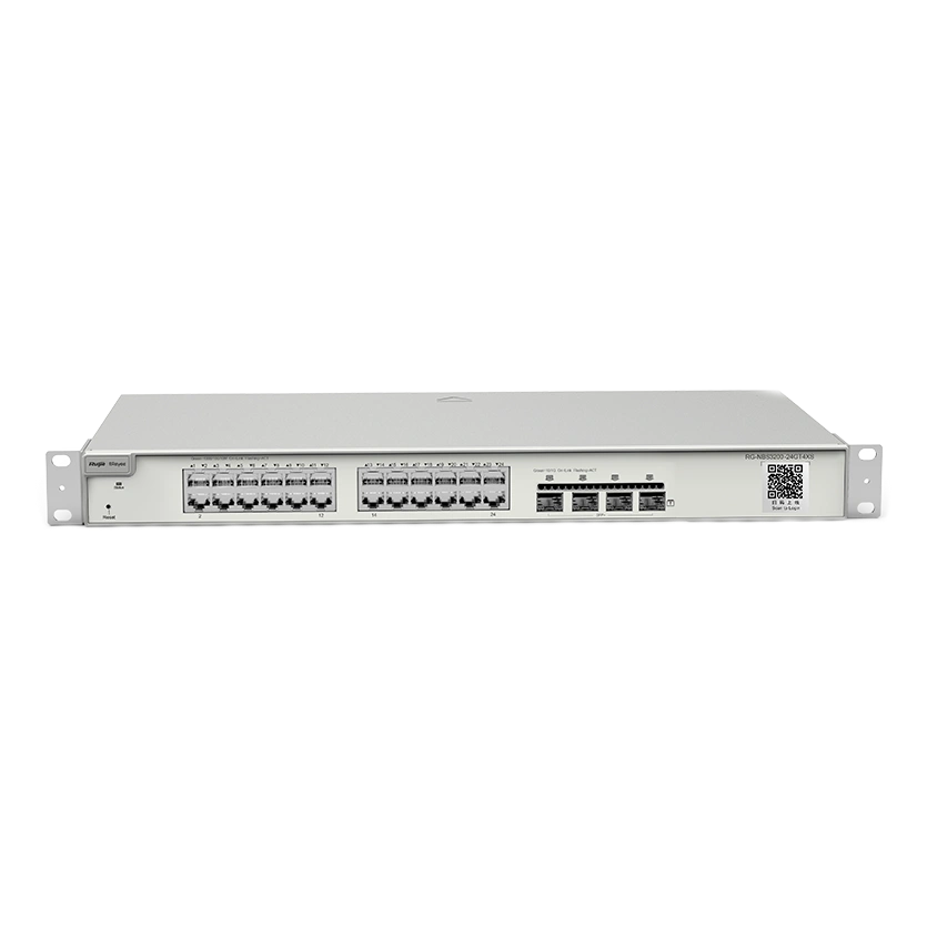Комутатор 24 порти керований Ruijie RG-NBS3200-24GT4XS L2+ 10G
