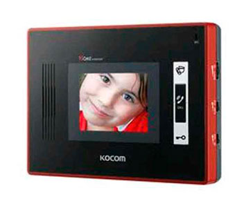 Відеодомофон KOCOM KVC-W354 (red)