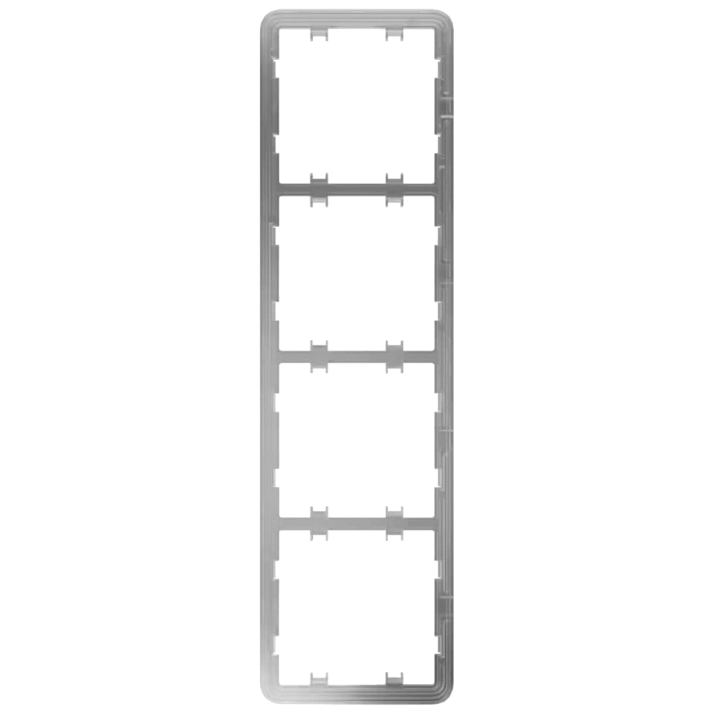 Рамка для чотирьох вимикачів Ajax Frame (4 seats) vertical [55] ASP