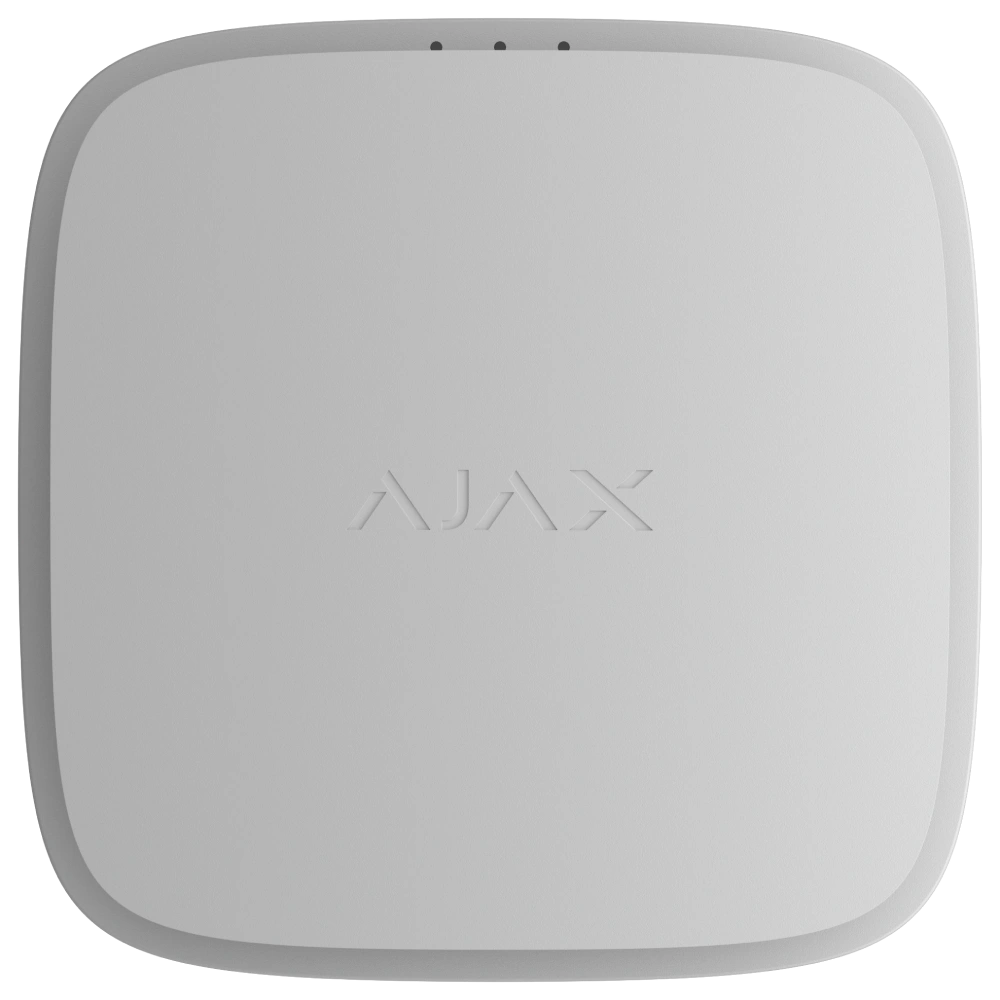 Сповіщувач Ajax EN54 FireProtect (Heat/Sounder) white пожежний тепловий зі з