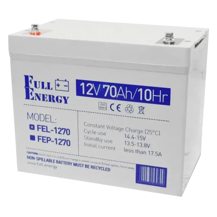 Акумулятор гелевий Full Energy FEL-1270 12V 70 Ah