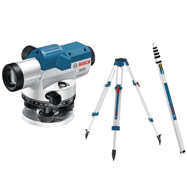 Оптичний нівелір Bosch GOL 26 D Professional + BT 160 + GR 500