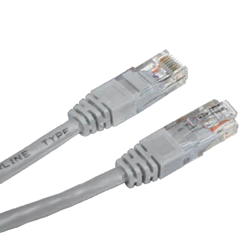 Патч-корд сірий Ritar UTP 5E 0.3 м