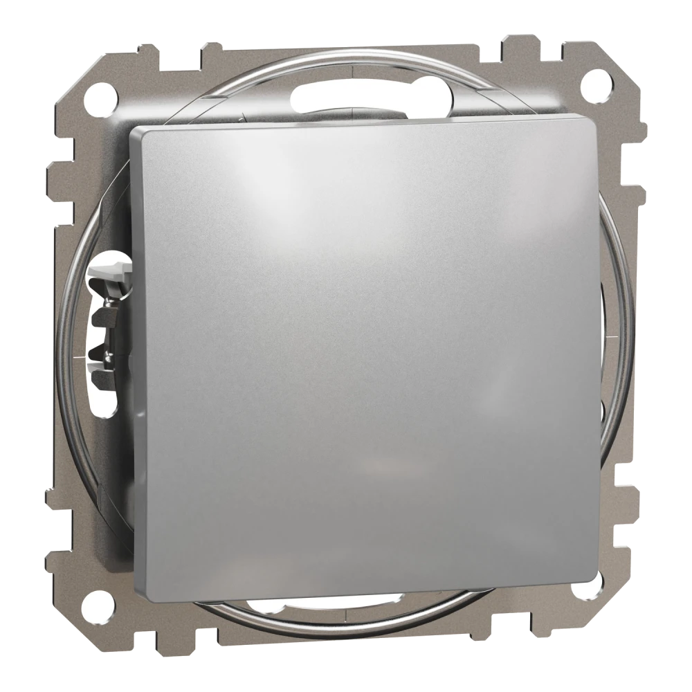 Вимикач Schneider Electric SDD113101 Sedna Design & Elements 1-клавішний алюміній