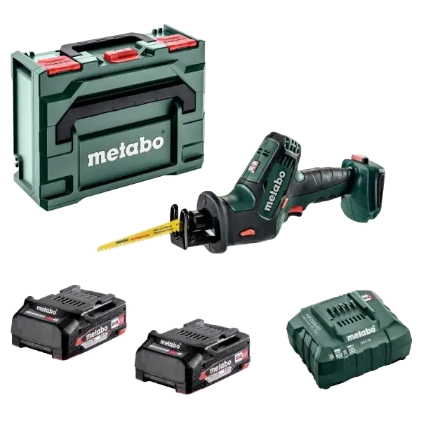 Акумуляторна шабельна пила Metabo SSE 18 LTX Compact (602266500)