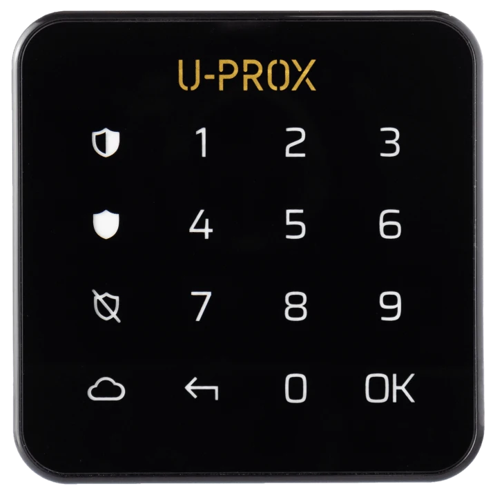 Бездротова сенсорна клавіатура для однієї групи U-Prox Keypad G1 Black